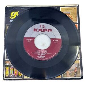 Vintage‎ 7" Kapp Records Vinyl Single "Fascination" By The Troubadors